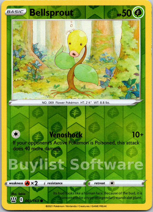 Bellsprout [001/163] [Battle Styles] Reverse Holofoil
