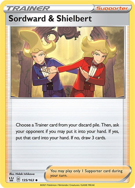 Sordward & Shielbert [135/163] [Battle Styles] Reverse Holofoil