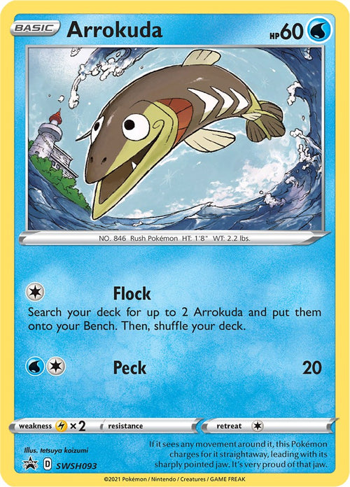 Arrokuda [SWSH093] [Sword & Shield Promo Cards] Holofoil