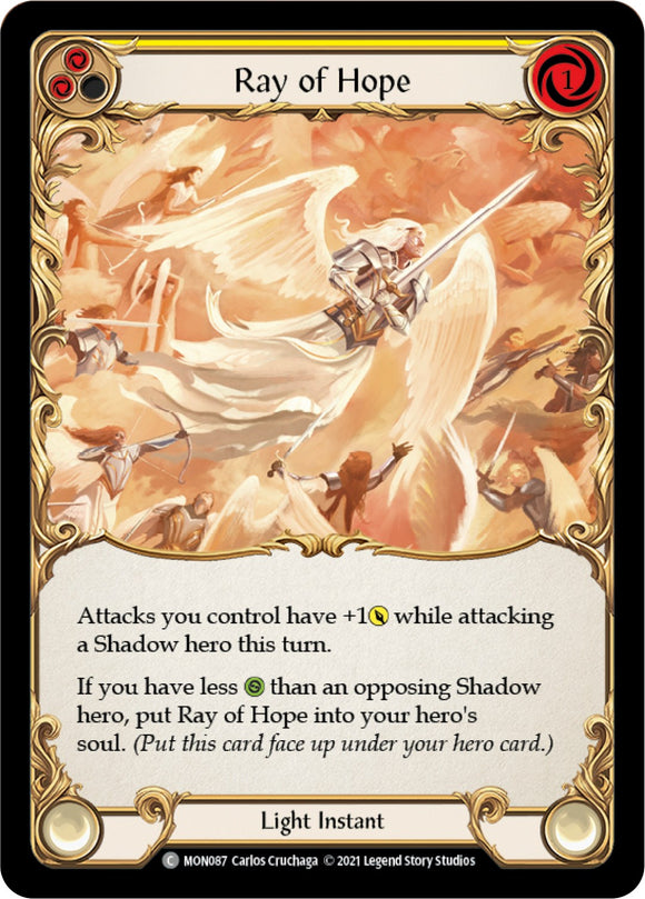 Ray of Hope [MON087] [Monarch] Unlimited Edition Rainbow Foil