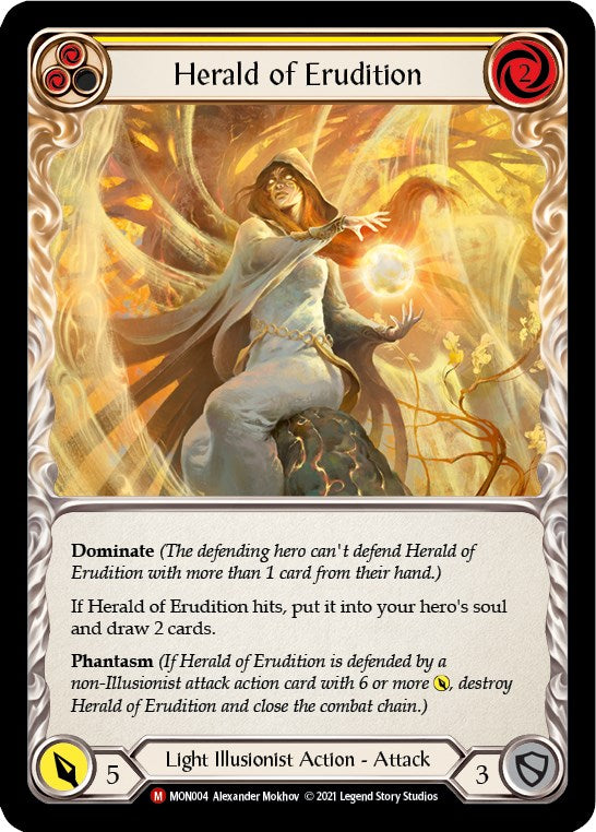 Herald of Erudition [MON004] [Monarch] Unlimited Edition Normal