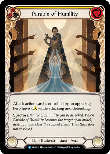 Parable of Humility [MON011] [Monarch] 1st Edition Normal