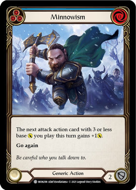 Minnowism (Blue) [MON298] [Monarch] Unlimited Edition Rainbow Foil