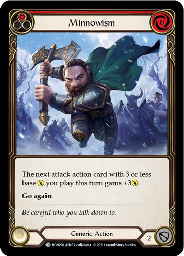 Minnowism (Red) [MON296] [Monarch] 1st Edition Normal