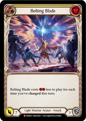 Bolting Blade [MON032] [Monarch] 1st Edition Rainbow Foil