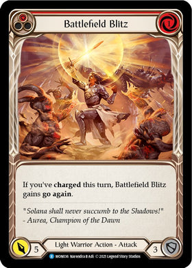 Battlefield Blitz (Red) [MON036] [Monarch] Unlimited Edition Normal