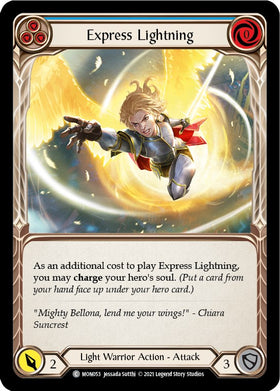 Express Lightning (Blue) [MON053] [Monarch] 1st Edition Normal