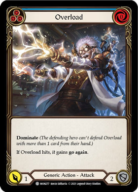 Overload (Blue) [MON277] [Monarch] Unlimited Edition Rainbow Foil