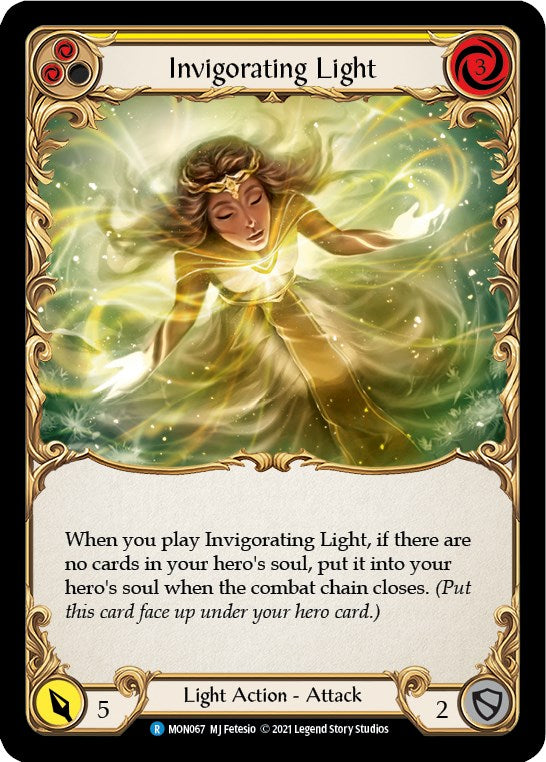 Invigorating Light (Yellow) [MON067] [Monarch] 1st Edition Normal
