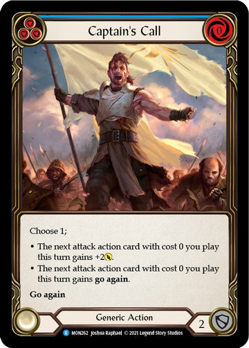 Captain's Call (Blue) [MON262] [Monarch] Unlimited Edition Normal