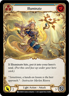 Illuminate (Blue) [MON074] [Monarch] Unlimited Edition Normal