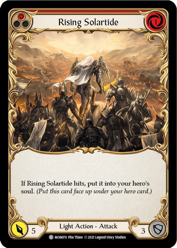 Rising Solartide (Red) [MON078] [Monarch] Unlimited Edition Normal
