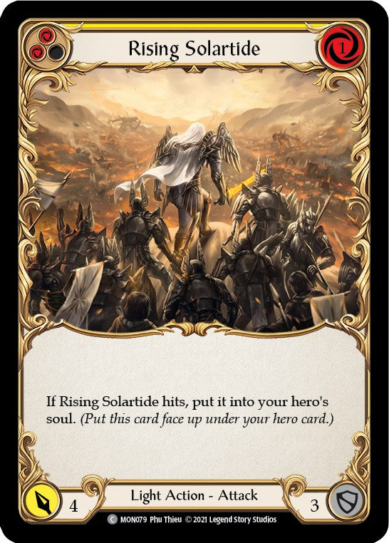 Rising Solartide (Yellow) [MON079] [Monarch] Unlimited Edition Normal