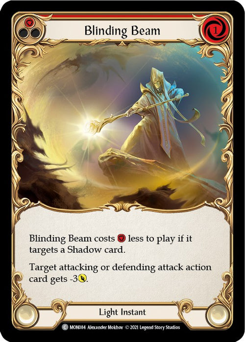 Blinding Beam (Red) [MON084] [Monarch] 1st Edition Normal