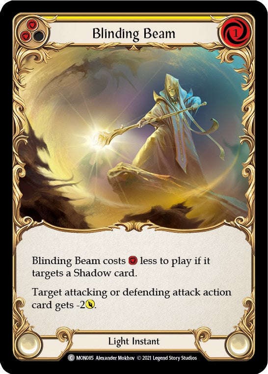 Blinding Beam (Yellow) [MON085] [Monarch] 1st Edition Normal