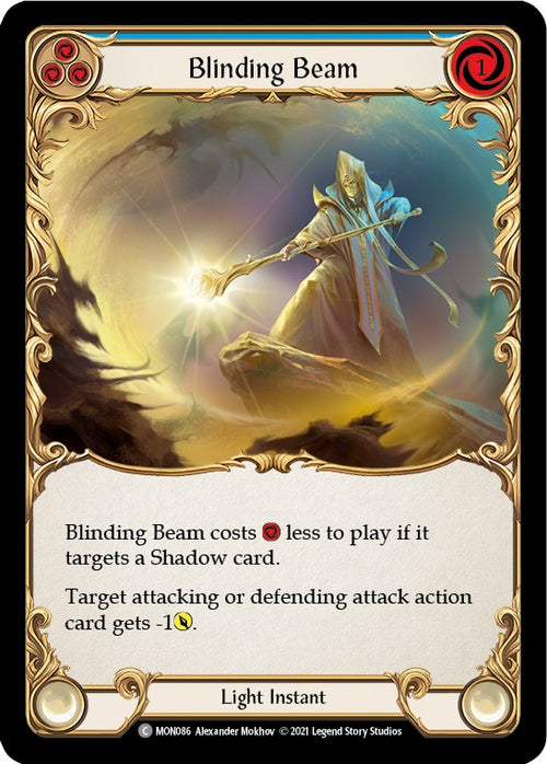Blinding Beam (Blue) [MON086] [Monarch] Unlimited Edition Normal