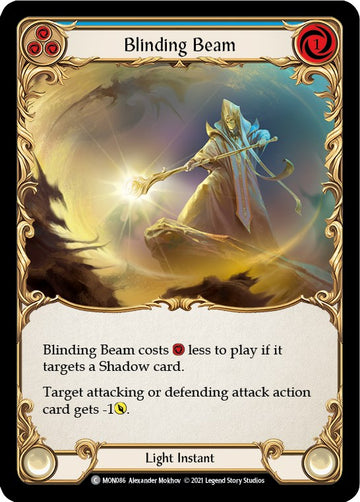 Blinding Beam (Blue) [MON086] [Monarch] 1st Edition Normal