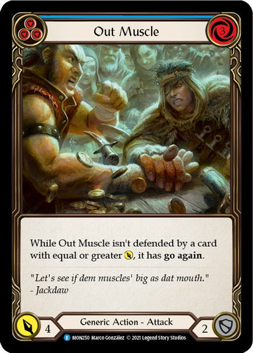 Out Muscle (Blue) [MON250] [Monarch] Unlimited Edition Normal
