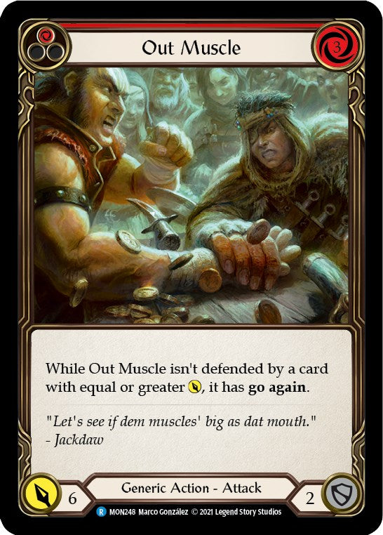 Out Muscle (Red) [MON248] [Monarch] Unlimited Edition Normal