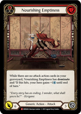 Nourishing Emptiness [MON246] [Monarch] 1st Edition Rainbow Foil