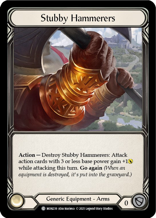 Stubby Hammerers [MON239] [Monarch] 1st Edition Normal