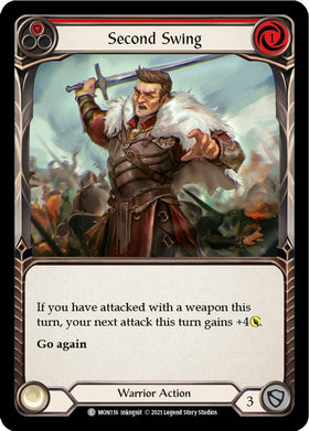 Second Swing (Red) [MON116] [Monarch] 1st Edition Normal