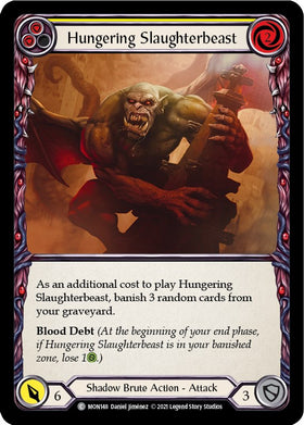 Hungering Slaughterbeast (Yellow) [MON148] [Monarch] Unlimited Edition Normal