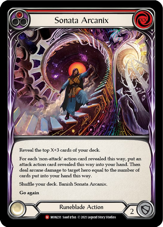 Sonata Arcanix [MON231] [Monarch] Unlimited Edition Rainbow Foil