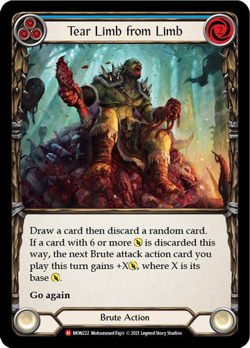 Tear Limb from Limb [MON222] [Monarch] Unlimited Edition Normal