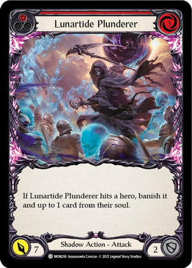 Lunartide Plunderer (Red) [MON206] [Monarch] 1st Edition Normal
