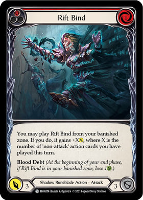 Rift Bind (Red) [MON174] [Monarch] 1st Edition Normal