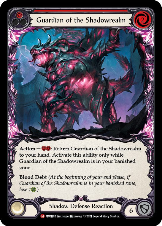 Guardian of the Shadowrealm [MON192] [Monarch] 1st Edition Rainbow Foil