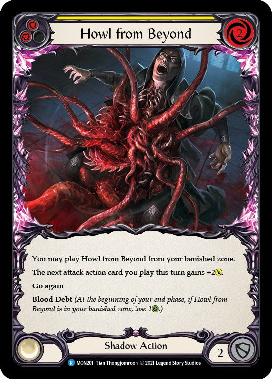 Howl from Beyond (Yellow) [MON201] [Monarch] Unlimited Edition Normal