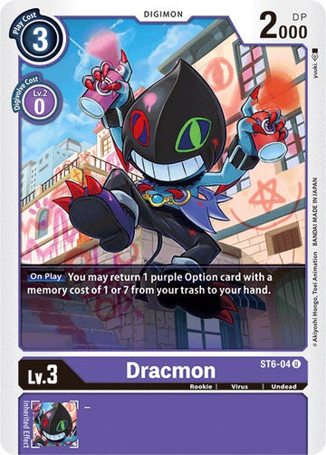 Dracmon [ST6-04] [Starter Deck 06: Venomous Violet]