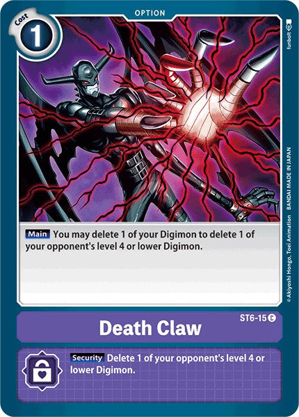 Death Claw [ST6-15] [Starter Deck 06: Venomous Violet]