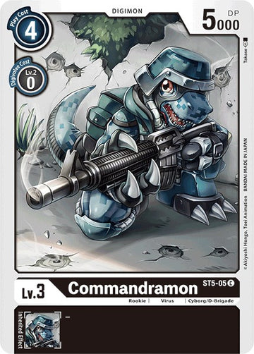 Commandramon [ST5-05] [Starter Deck 05: Machine Black]