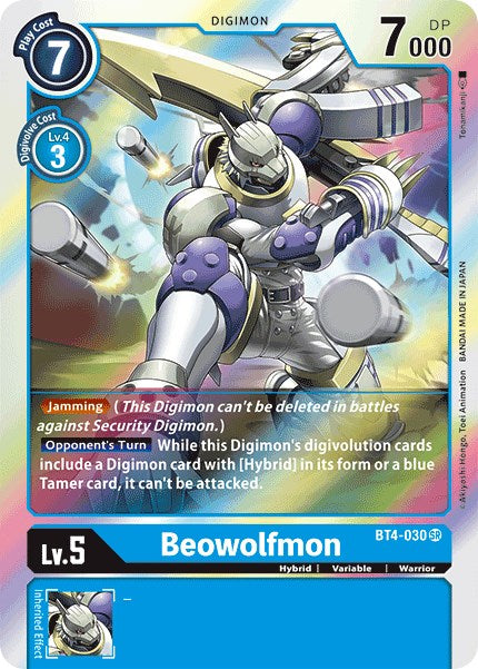 Beowolfmon [BT4-030 SR] [Great Legend] Foil