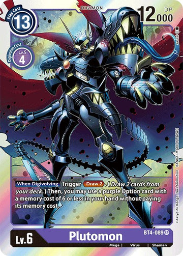 Plutomon [BT4-089] [Great Legend] Foil