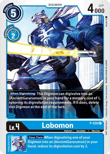 Lobomon [P-030] [Digimon Promotion Cards] Foil