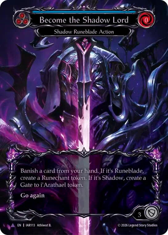 Become the Shadow Lord (Blue) (Marvel)