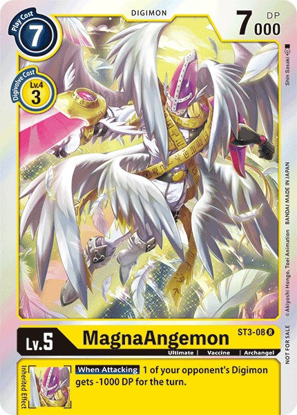 MagnaAngemon (Great Legend Pre-Release) [ST3-08] [Starter Deck 03: Heaven's Yellow] Foil