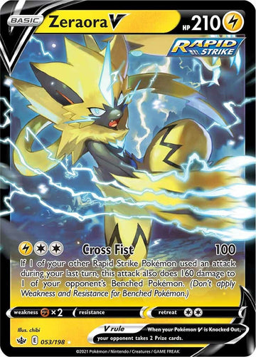 Zeraora V [053/198] [Chilling Reign] Holofoil