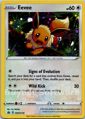 Eevee [SWSH118] [Sword & Shield Promo Cards] Holofoil