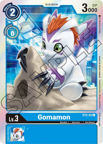 Gomamon (Event Pack 1) [ST2-02] [Starter Deck 02: Cocytus Blue] Foil