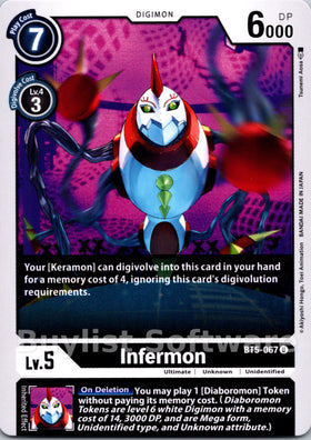 Infermon [BT5-067] [Battle of Omni]
