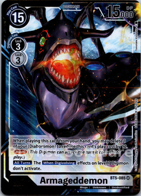 Armageddemon (Alternate Art) [BT5-085] [Battle of Omni] Foil