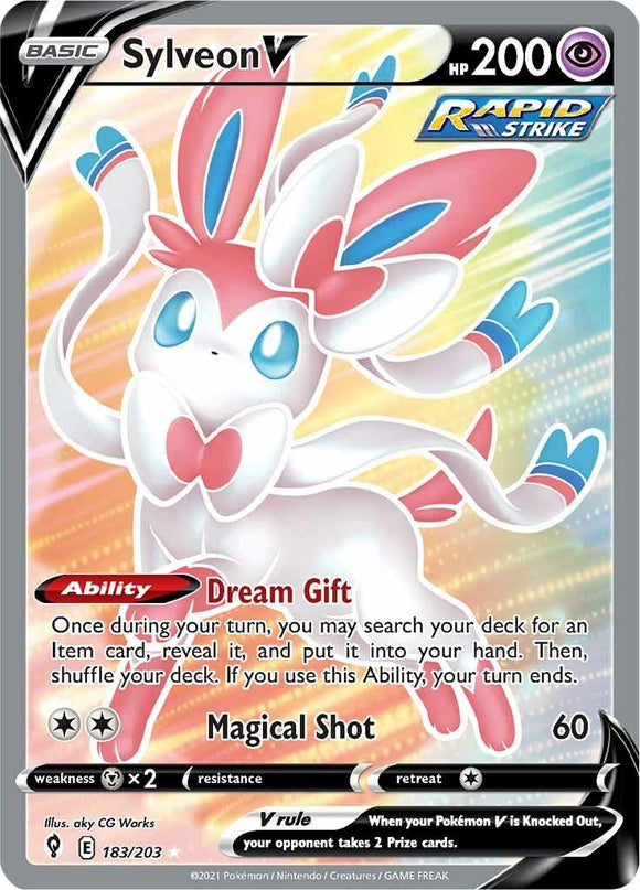 Sylveon V [183/203] [Evolving Skies] Holofoil