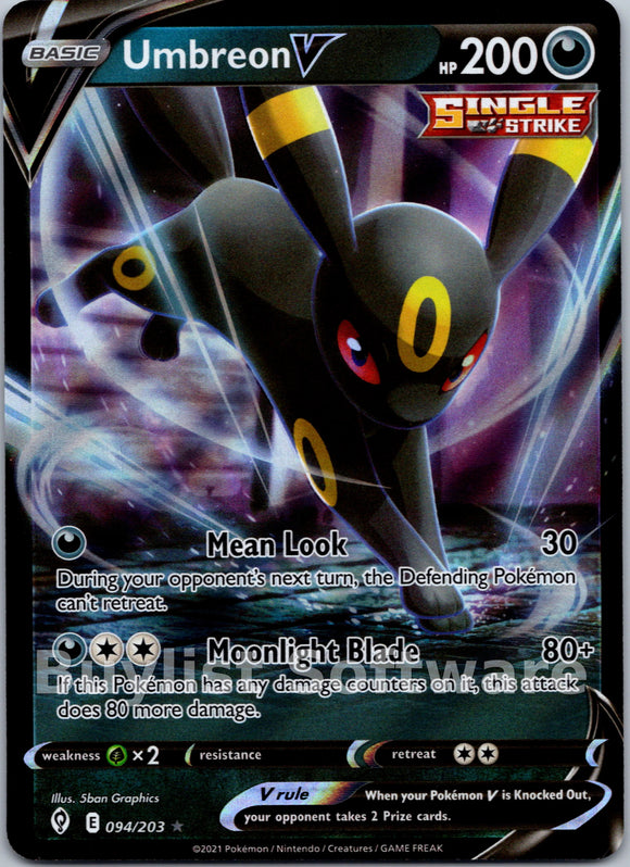 Umbreon V [094/203] [Evolving Skies] Holofoil
