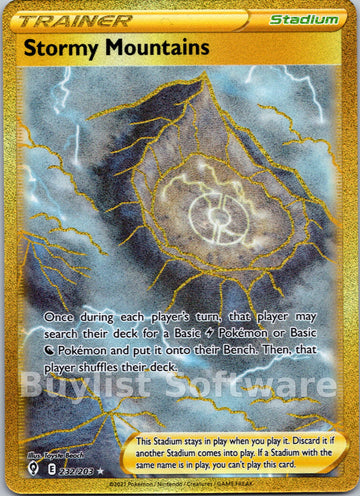 Stormy Mountains [232/203] [Evolving Skies] Holofoil