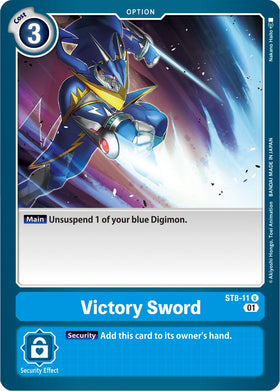 Victory Sword [ST8-11] [Starter Deck 08: Ulforce Veedramon]